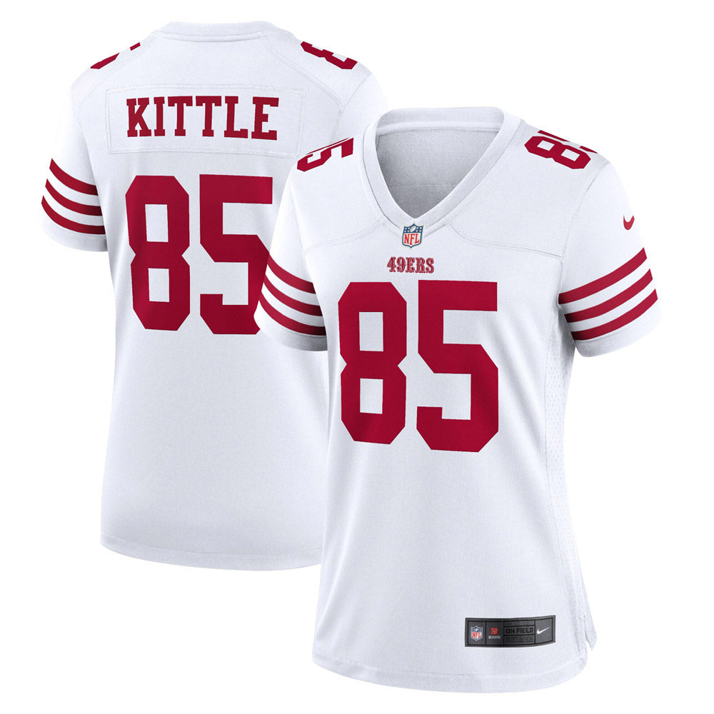 Women's San Francisco 49ers George Kittle Player Game Jersey White